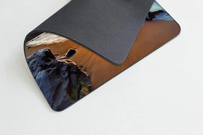 Beach Sunset Mouse pad Customized Mousepad Non-Slip Rubber Base Mouse Pads - Image 3