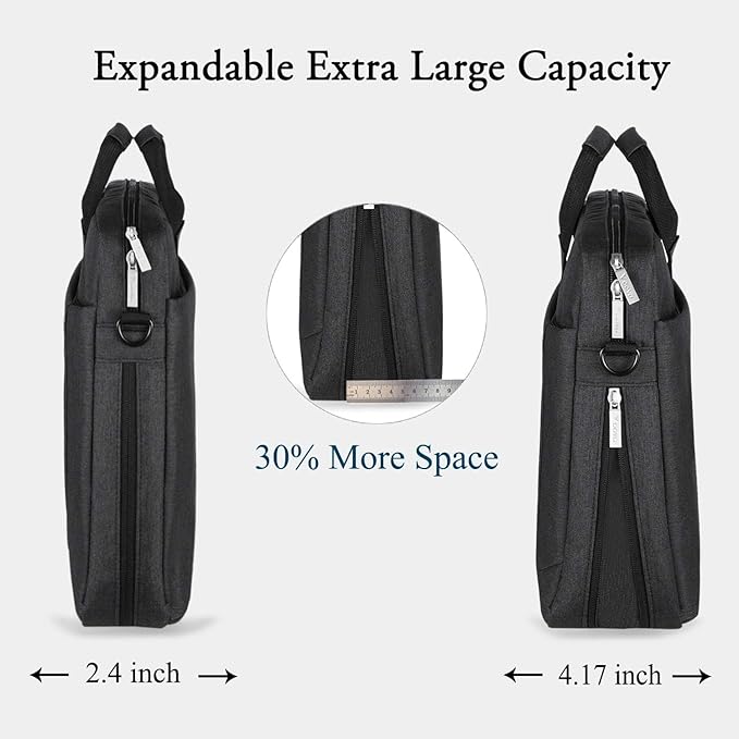 Voova Laptop Bag Case 15 15.6 16 Inch, Computer Sleeve Messenger Bag - Image 4