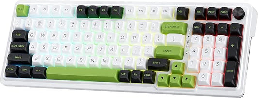 Redragon K686 PRO 98 Keys Wireless Gasket RGB Gaming Keyboard, 3-Mode PBT by REDRAGON