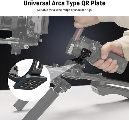 NEEWER Mount Adapter for RS3 & RS4, Arca Type Quick Release Plate - Image 4