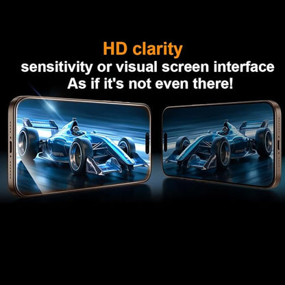 OneFish Screen Protector Glass for iPhone 14 Pro Max/ 15 Plus, 9H Glass Scratch - Image 3