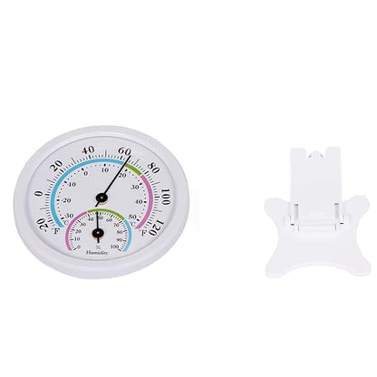 Mini Indoor Thermometer Hygrometer Analog 2 in 1 Temperature Humidity Monitor - Image 7