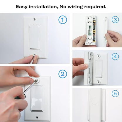 THIRDREALITY Zigbee Smart Switch, Toggle/Rocker, No Wiring Needed.Hub Required - Image 5