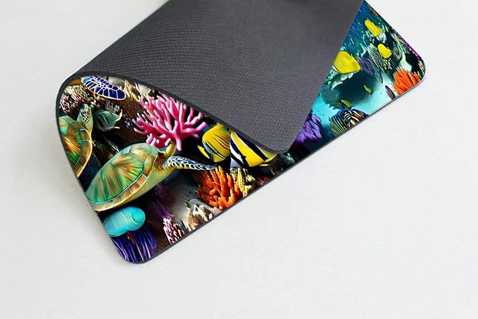 Marine Turtle Mouse pad Customized Mousepad Non-Slip Rubber Base Mouse Pads - Image 3