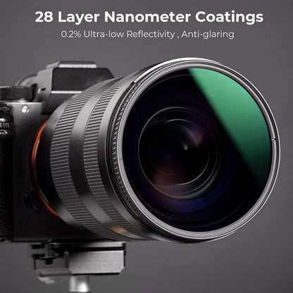 K&F CONCEPT 37mm Circular Polarizers Filter Polarizing Filter 28 Multi-Layer - Image 3