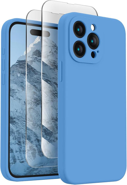 FireNova Designed for iPhone 15 Pro Max Case, Silicone Upgraded Phone Case with by FireNova