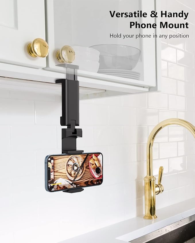 MiiKARE Travel Essentials Airplane Phone Holder, Universal Handsfree Phone Mount - Image 5
