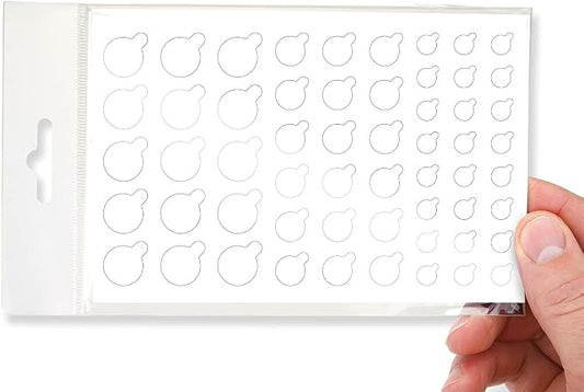 Stackable Webcam/Camera Vinyl Covers | 57 Tabbed Low-Tack Restickable Webcam by MyCamShield