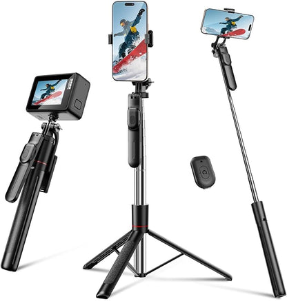 Takerers 67" Cell Phone Tripod Stand & Selfie Stick by Takerers