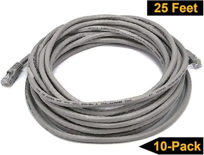 iMBAPrice 3' Cat5e Molded Ethernet Cable, 10 Pack - Image 7