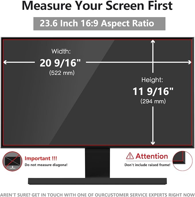 23.6 Inch Computer Privacy Screen Shield - Image 2