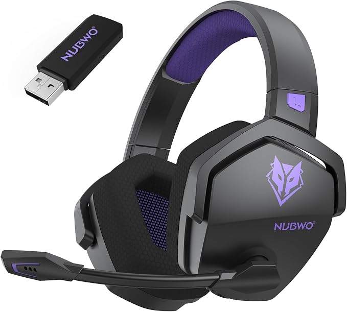 NUBWO G06 Dual Wireless Gaming Headset by NUBWO