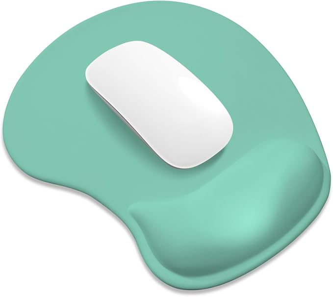 ITNRSIIET Ergonomic Mouse Pad, Cushioned Gel Wrist Rest, Non-Slip Base by +ITNRSIIET