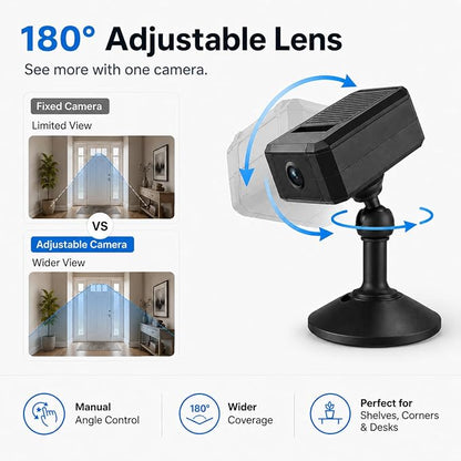Mini WiFi Hidden Camera 1080P HD, Small Spy Camera - Image 2