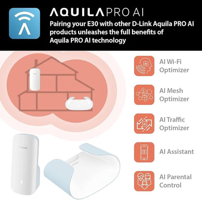 D-Link AX3000 Mesh WiFi 6 Range Extender, 999 sq. ft. - Image 9