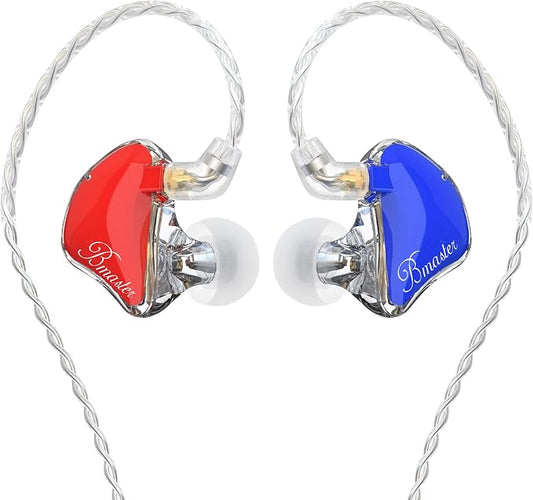BASN in-Ear Monitors, Bmaster Triple Driver HiFi Stereo Noise-Isolating IEM by BASNAudio