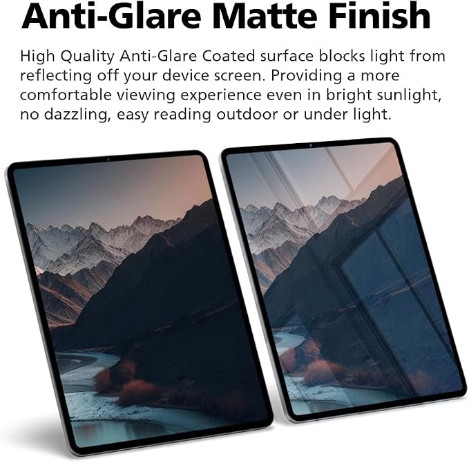 2-Pack Anti Glare Screen Protector - Image 2