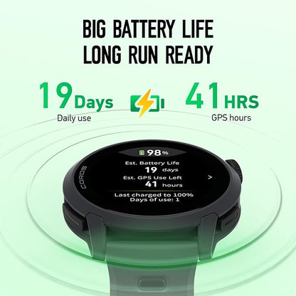 COROS PACE 4 Ultralight Sport GPS Watch, 1.2" AMOLED Touchscreen, 19 Days of - Image 4