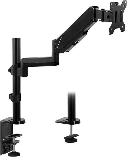 Mount-It! Single Monitor Arm Mount | Desk Stand | Full Motion Height Adjustable - Image 2