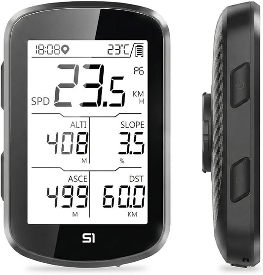 S1 Entry Level GPS Bike Computer Wireless, Laminated 2.8" Screen, Ultra Thin by Unknown
