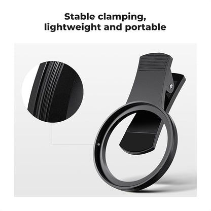 K&F Concept 52mm Clip-on ND2-400 Phone Camera Lens Filter Kit, Adjustable - Image 2