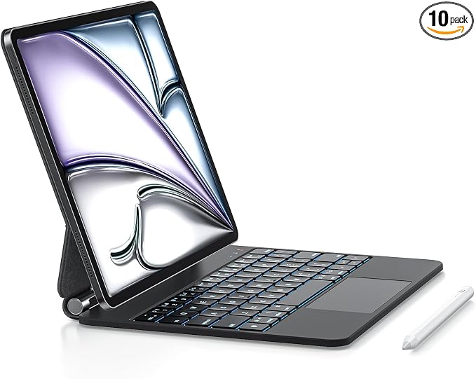Keyboard Case with Stylus Pen for ipad Air 11-inchiPad Pro11 in Magic-Style by Unknown