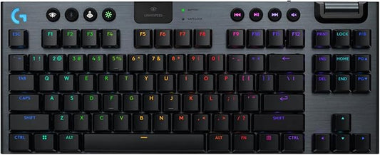Logitech G915 X Lightspeed TKL Wireless Mechanical Gaming Keyboard, Double-Shot by LogitechG