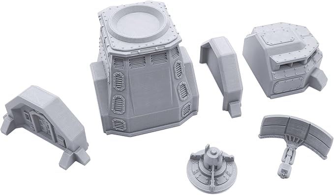 EnderToys Armored Barracks Set by Terrain4Print, 3D Printed Tabletop RPG - Image 4
