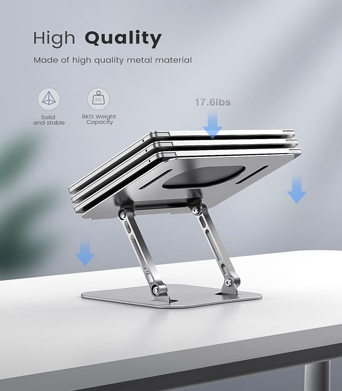 Laptop Stand Adjustable Computer Stand Sturdy Aluminum Laptop Stand - Image 5