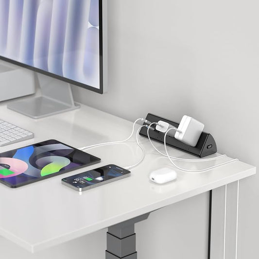 Jgstkcity Desk Clamp Power Strip, 20W Fast Charging Station, Surge Protector - Image 2
