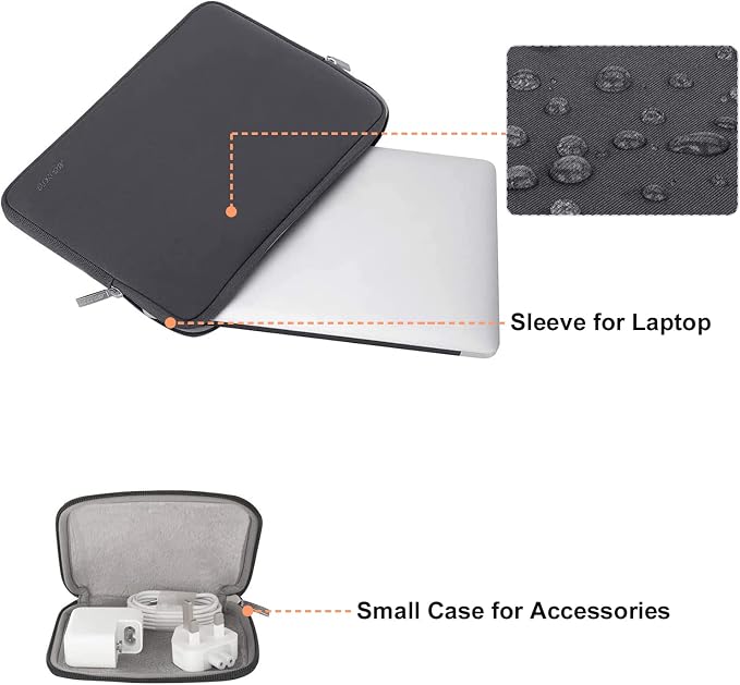 MOSISO Laptop Case 13.3 inch, 13-13.3 inch Laptop Sleeve Bag Compatible - Image 2