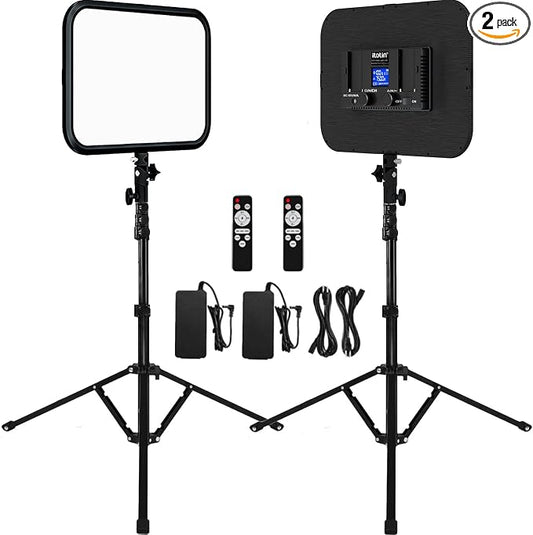 LED Video Light Panel Photography Lighting, 45W LED Studio Light by ITOTIN