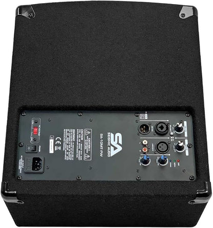 Seismic Audio - SA-10MT-PW-Pair - Pair of Powered 2-Way 10" Floor / Stage - Image 5