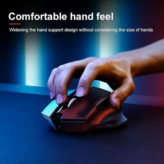 INPHIC Multi-Device Bluetooth Mouse, Upgraded Visible Battery, 2400 DPI - Image 2