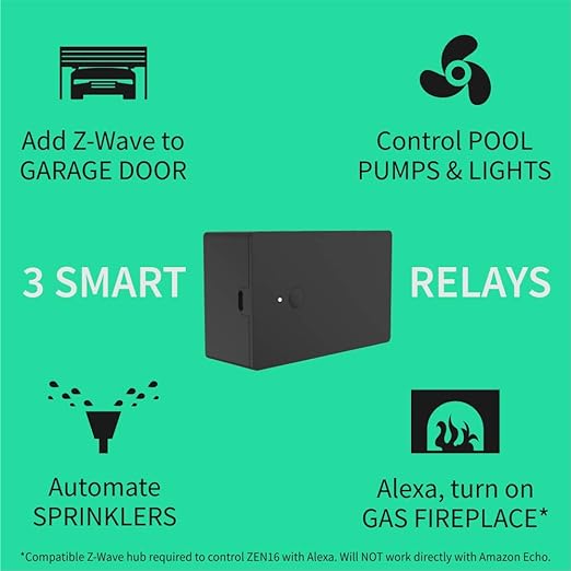 Zooz Z-Wave Long Range MultiRelay ZEN16 800LR - Image 2
