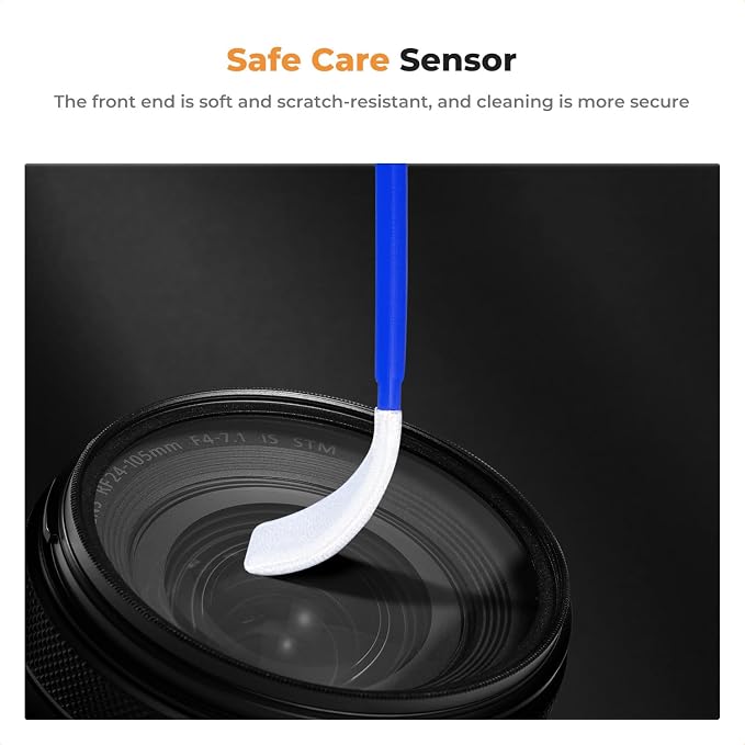 K&F Concept 10 Pack Full-Frame Sensors Cleaning Swabs, DSLR SLR Digital Camera - Image 5
