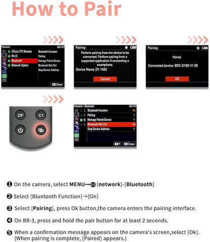 Hanpusen Rechargeable Camera Remote Control - Image 8