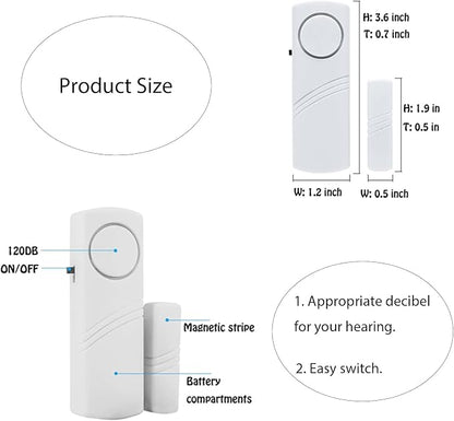 Door Window Alarm, 90DB Door Alarms - Image 6