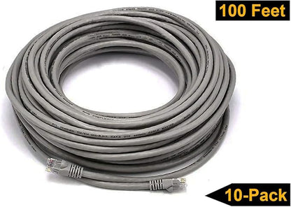 iMBAPrice 1' Cat5e Network Ethernet Patch Cable, 10 Pack - Image 9
