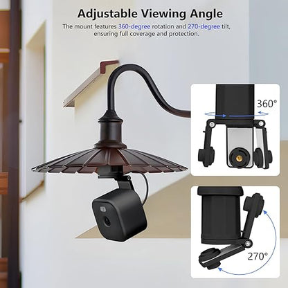 Adjustable Lamp Socket Mount for Blink Outdoor 4, Blink Outdoor, Blink - Image 6