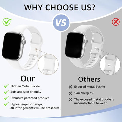 6 Pack Sport Bands Compatible - Image 4