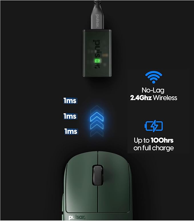 Pulsar Gaming Gears X2H Wireless Gaming Mouse, Founder's Edition, Ultra - Image 3