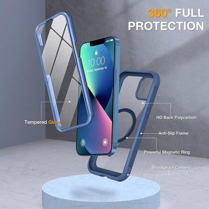 Miracase Magnetic Case for iPhone 13 Mini 5.4 Inch, - Image 3