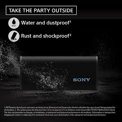 Sony ULT Field 3 Wireless Portable Bluetooth Speaker, IP67 Waterproof, and - Image 7