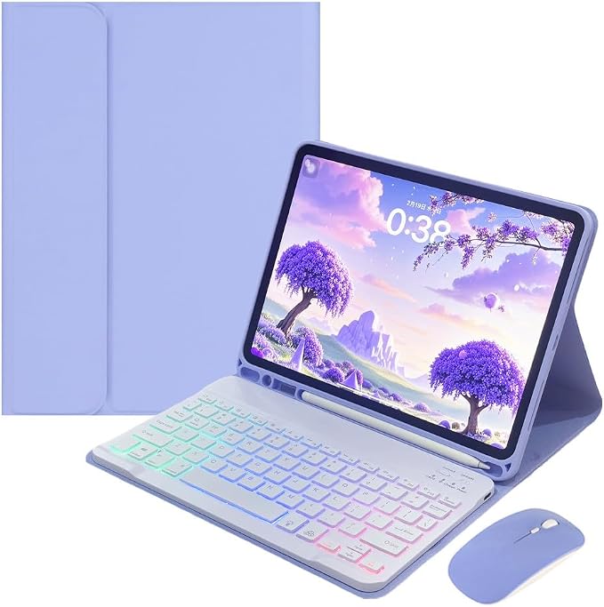 for iPad 11th 11-inch, iPad 10th Gen 10.9 Inch 2022 Keyboard Case by Unknown