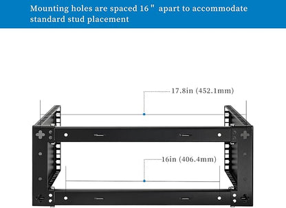 RackPath 4U Wall Mount Network Rack - Image 4