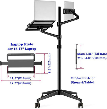 Triple arm Height Adjustable Stand Mount - Image 6