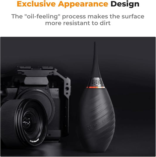 K&F CONCEPT Soft Tip Strong Air Blower, Single Air Intake Camera Lens Blower - Image 2