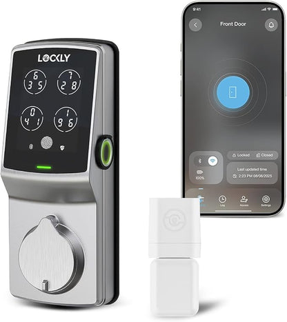 Lockly Guard Secure Pro Platinum Deadbolt PGD728WPU Commercial Smart Lock – by Lockly