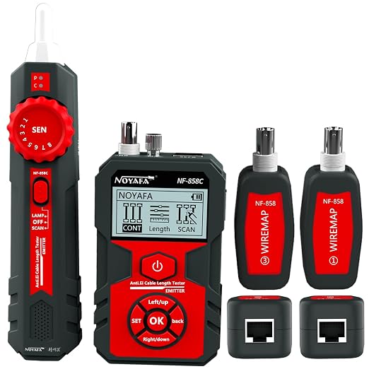NOYAFA NF-858C Network Cable Tester Multifunctional by NOYAFA